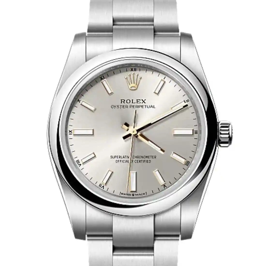 Rolex Oyster Perpetual Automatik Silber