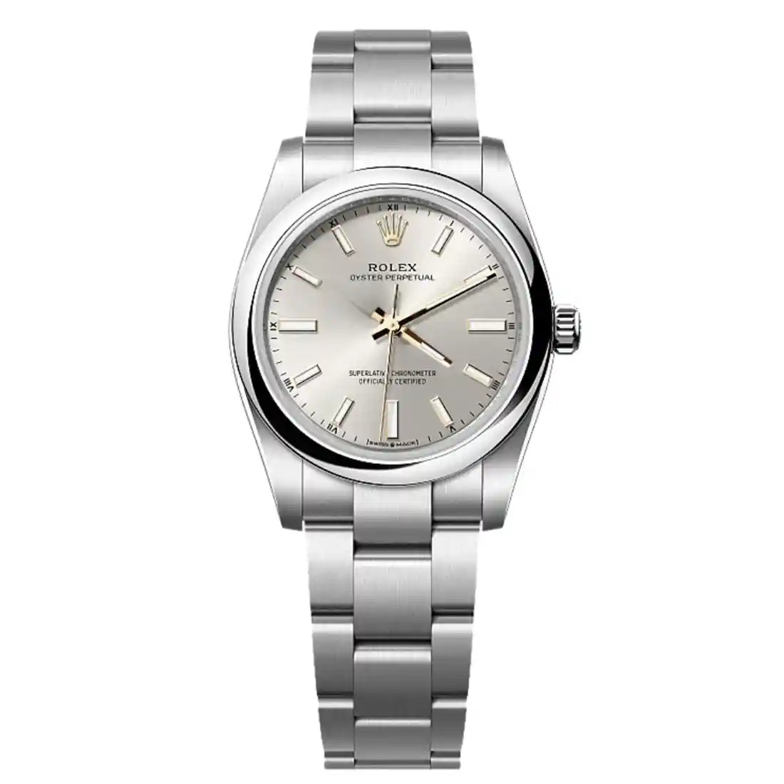 Rolex Oyster Perpetual Automatik Silber