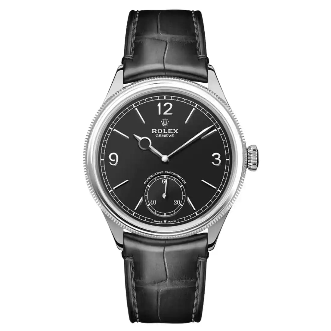 Rolex 1908 Automatic Zwart 39 mm