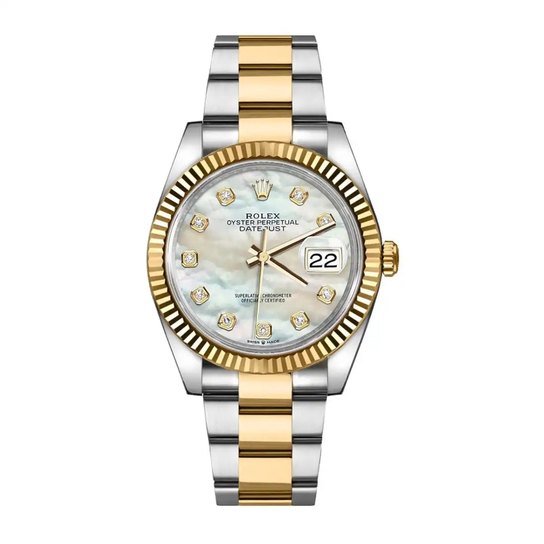 Rolex Datejust met parelmoer, 36 mm