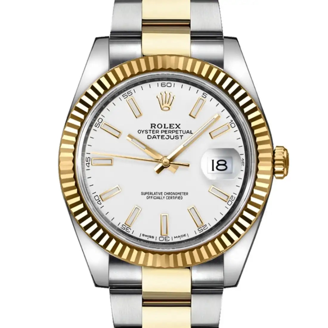 Rolex Datejust Automatic White 41mm