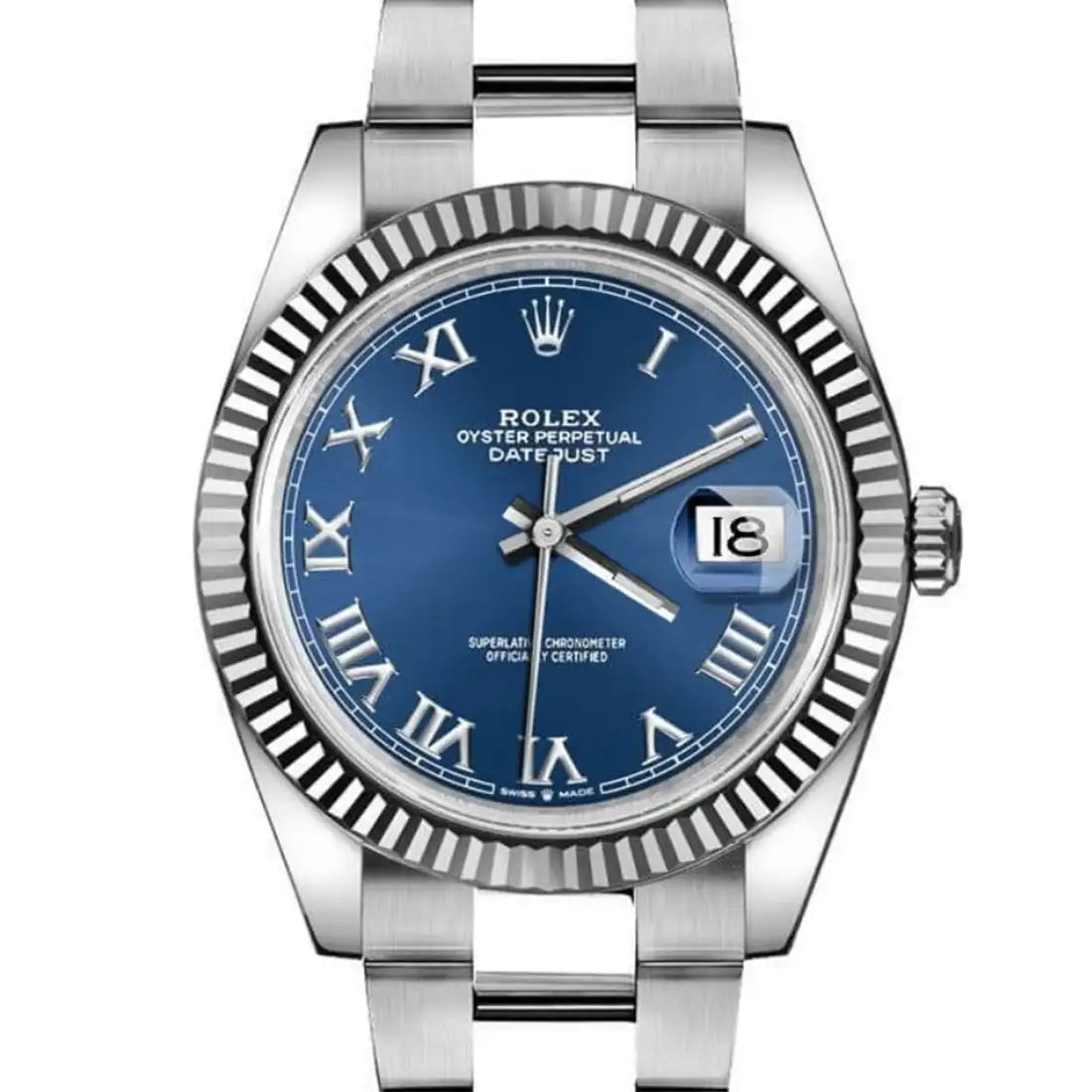 Rolex Datejust Blauw 41 mm