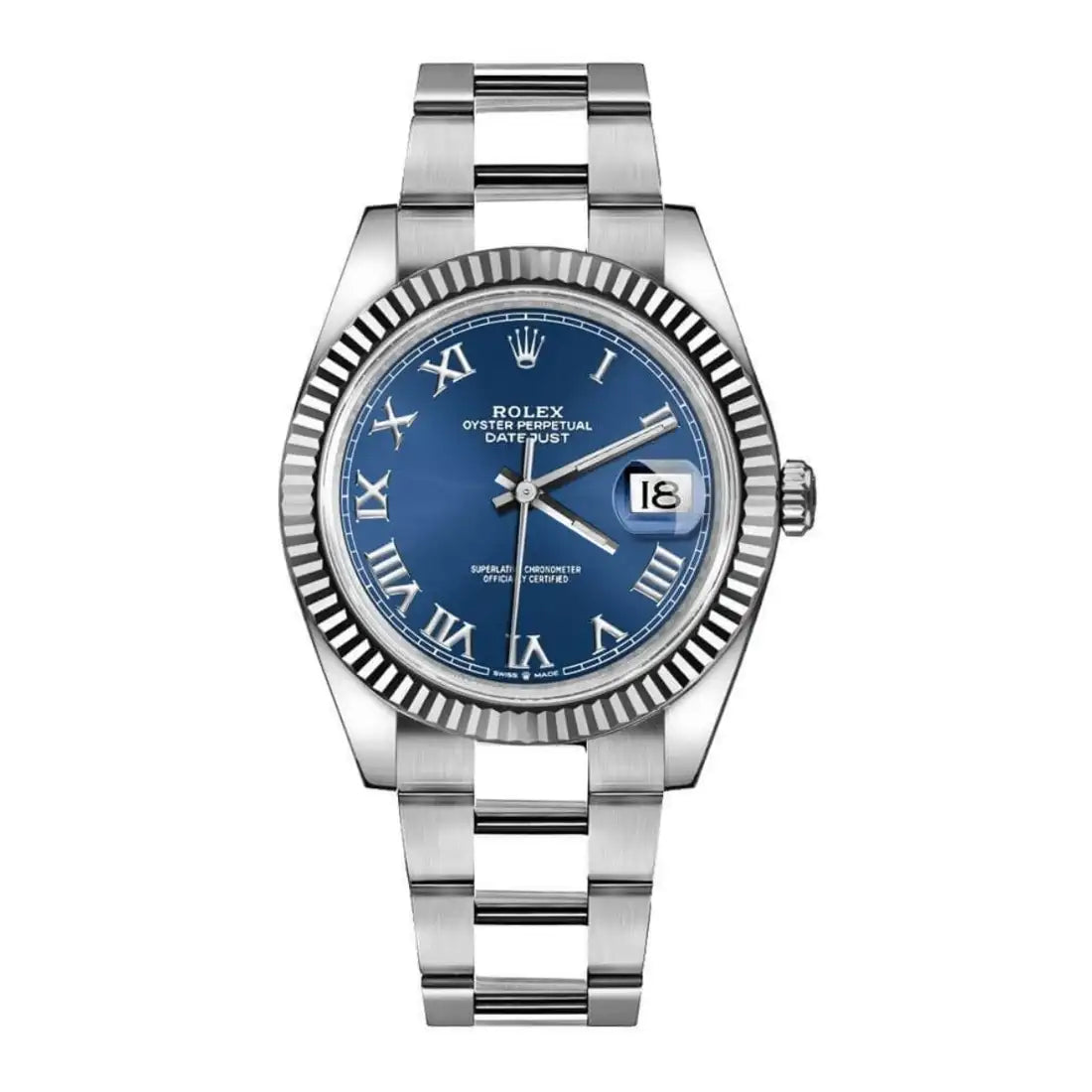 Rolex Datejust Blauw 41 mm