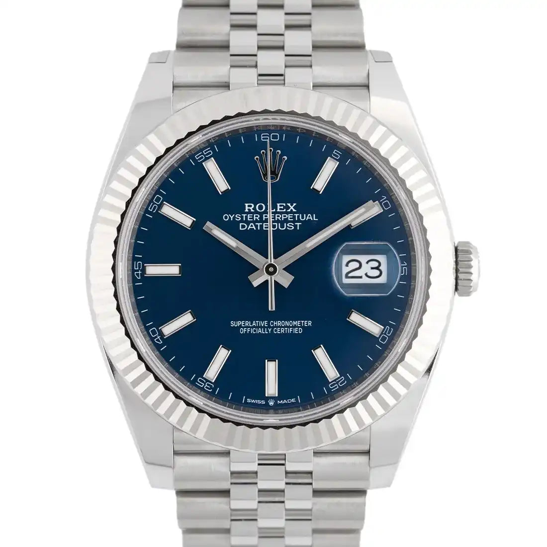 Rolex Datejust Blauw 41 mm