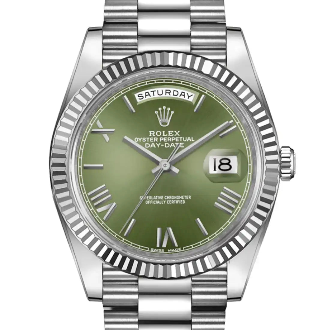 Rolex Day-Date Groen 40 mm