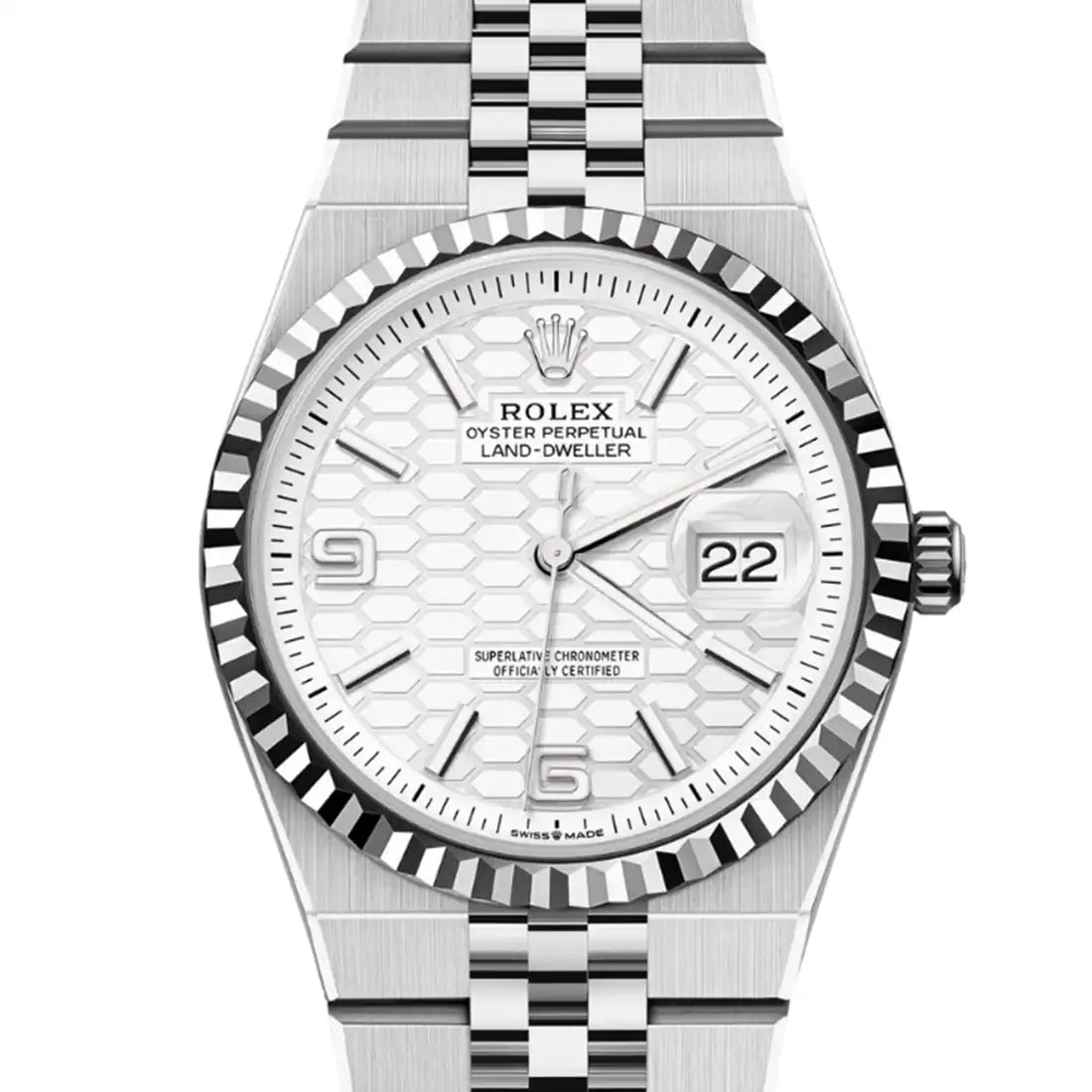 Rolex Land-Dweller Automatic White 36mm