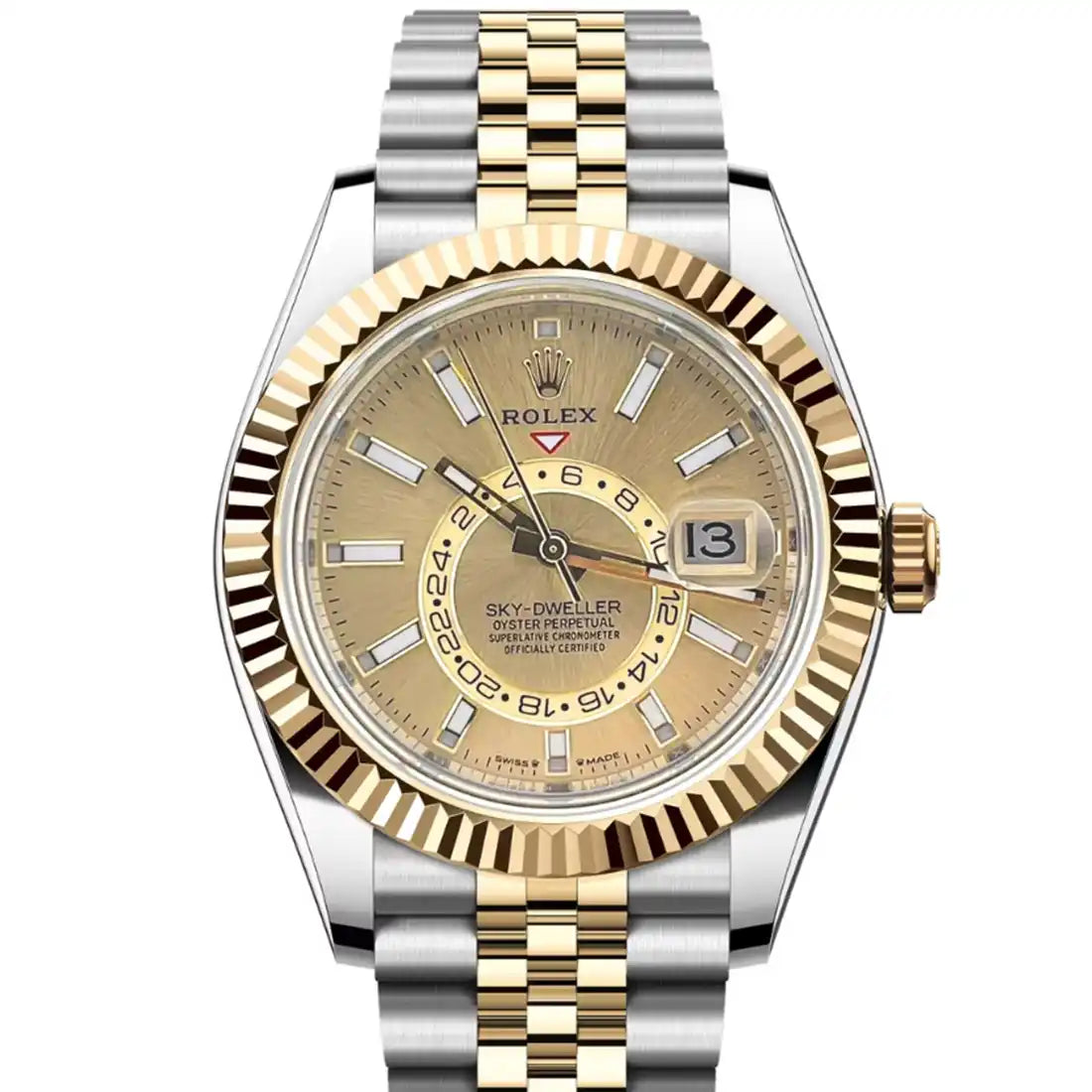 Rolex Sky-Dweller Automatik Champagner