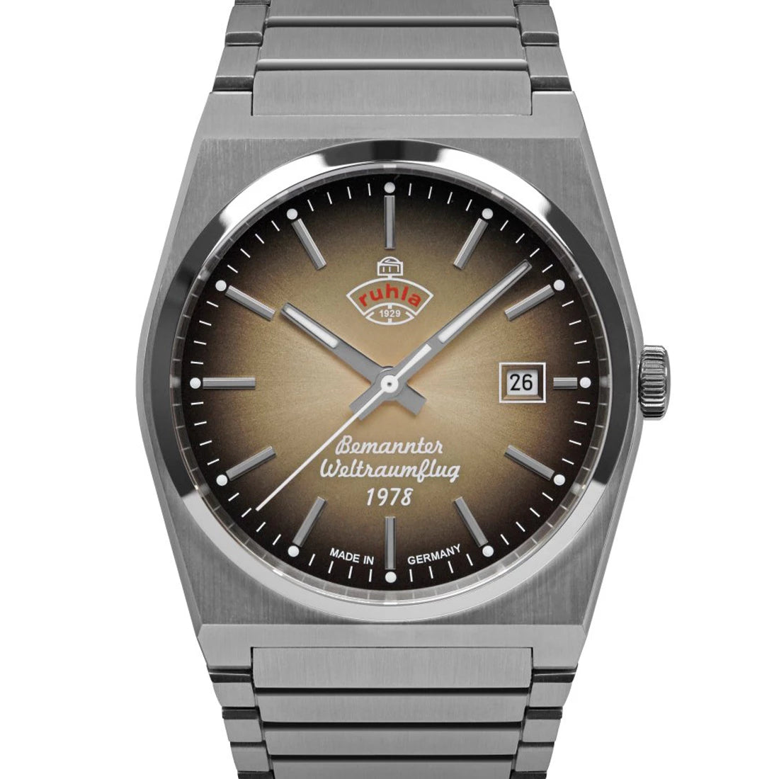 Ruhla Space Control 4660M Automatique Brun 40mm