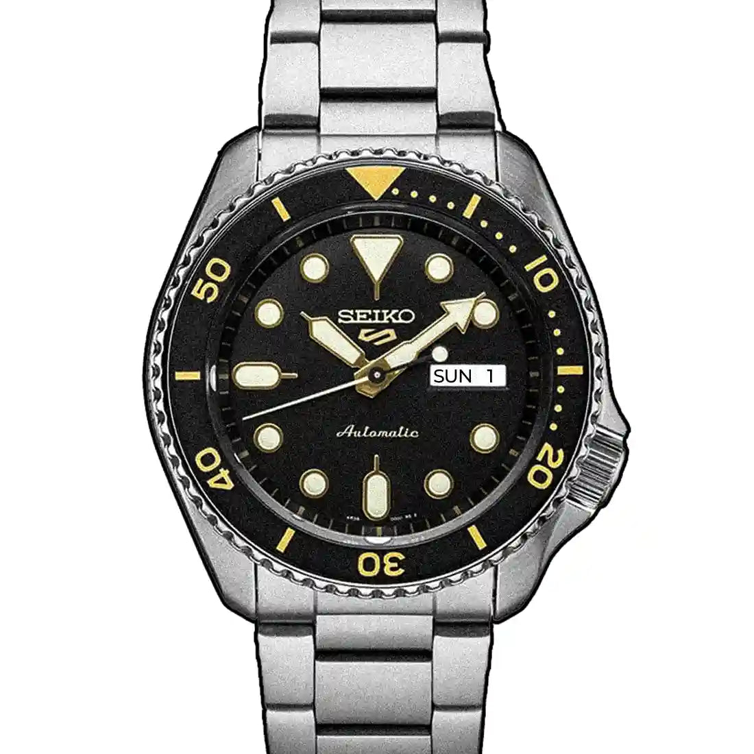 Seiko 5 Sports Automatic Black 42mm