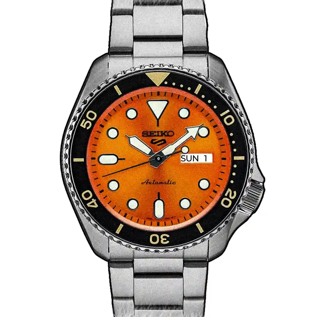 Seiko 5 Sports Automatik Orange