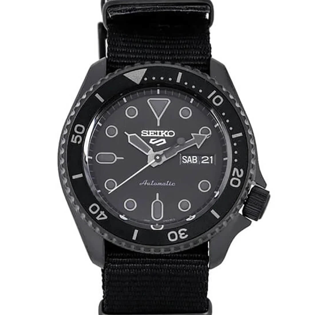 Seiko 5 Sports Automatic Black 42mm
