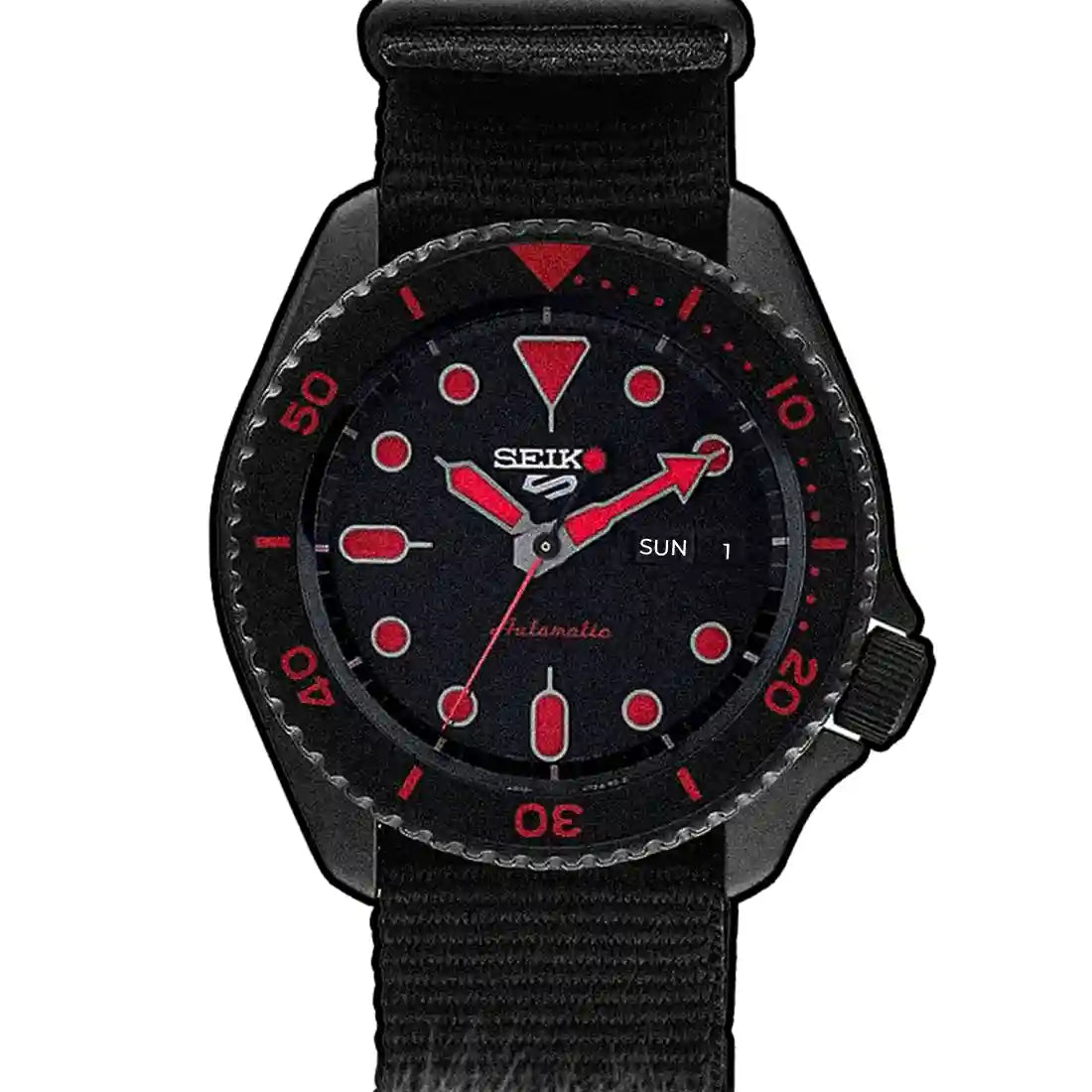 Seiko 5 Sports Automatic Zwart 42 mm