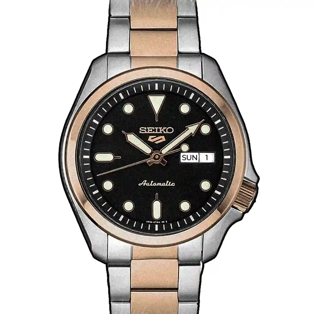 Seiko 5 Sports Automatik Schwarz