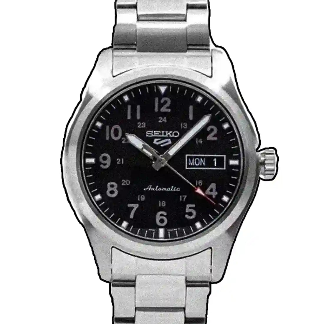 Seiko 5 Sports Automatic Zwart 39 mm