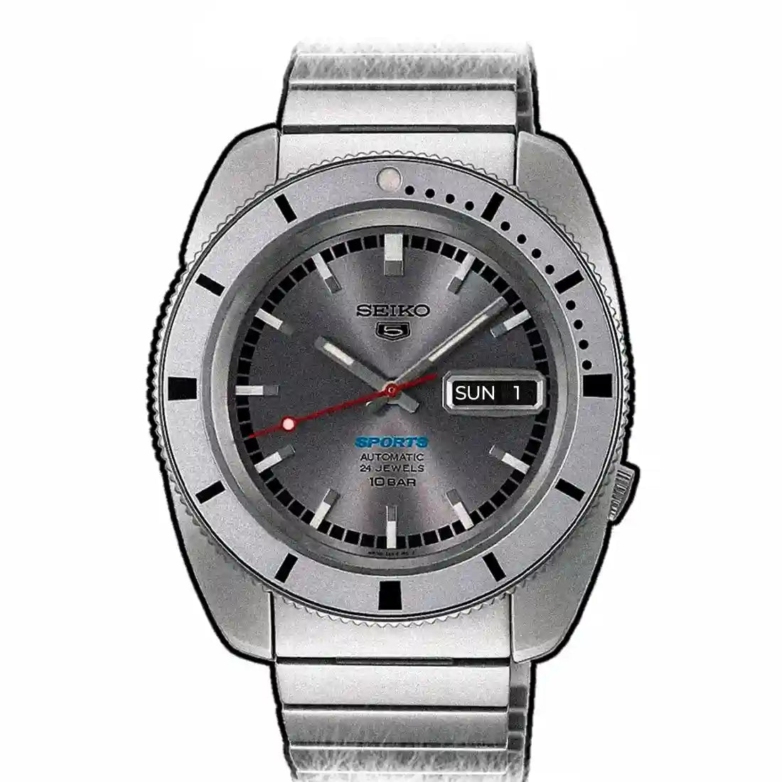 Seiko 5 Sports Automatik Silber