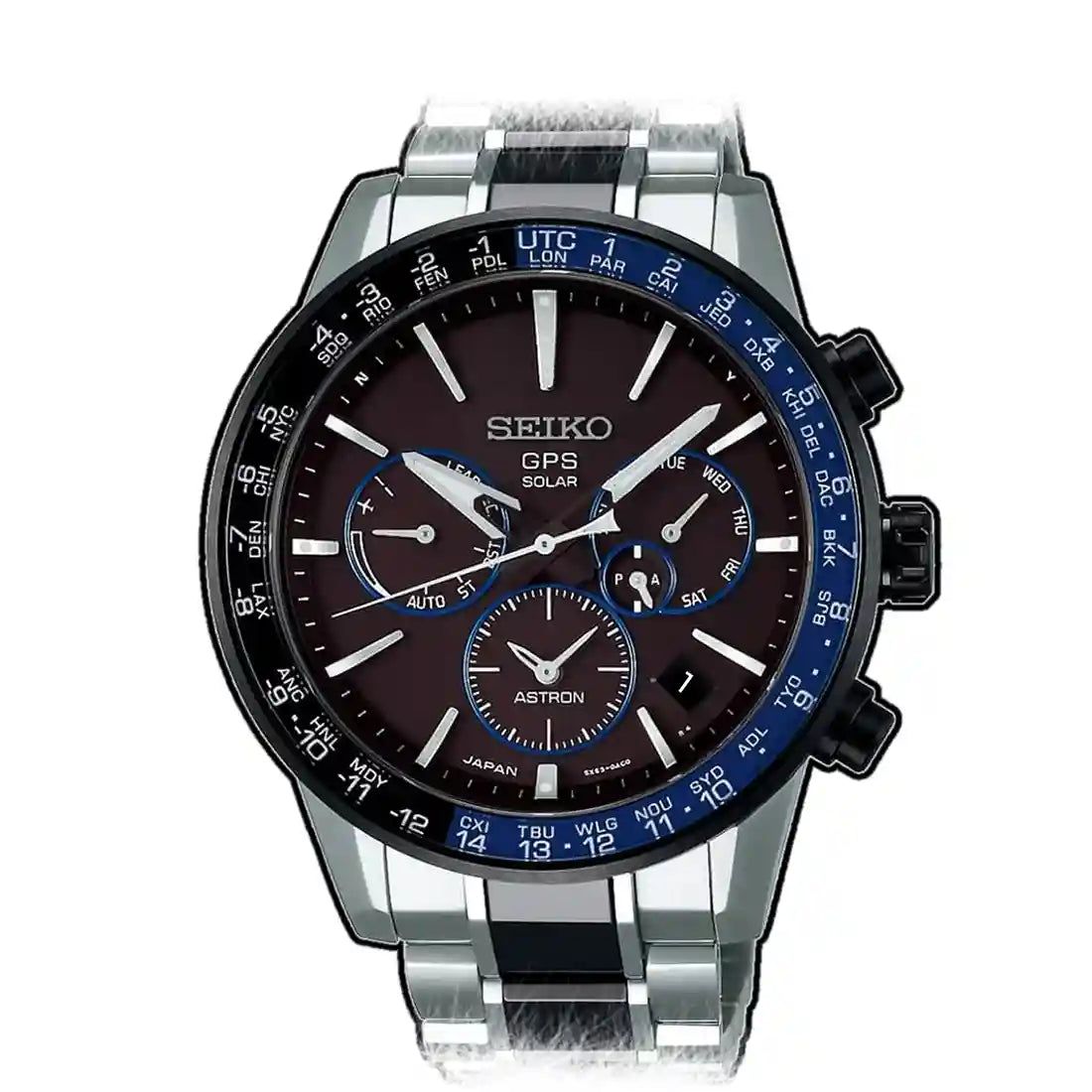 Seiko Astron GPS-Solar Schwarz