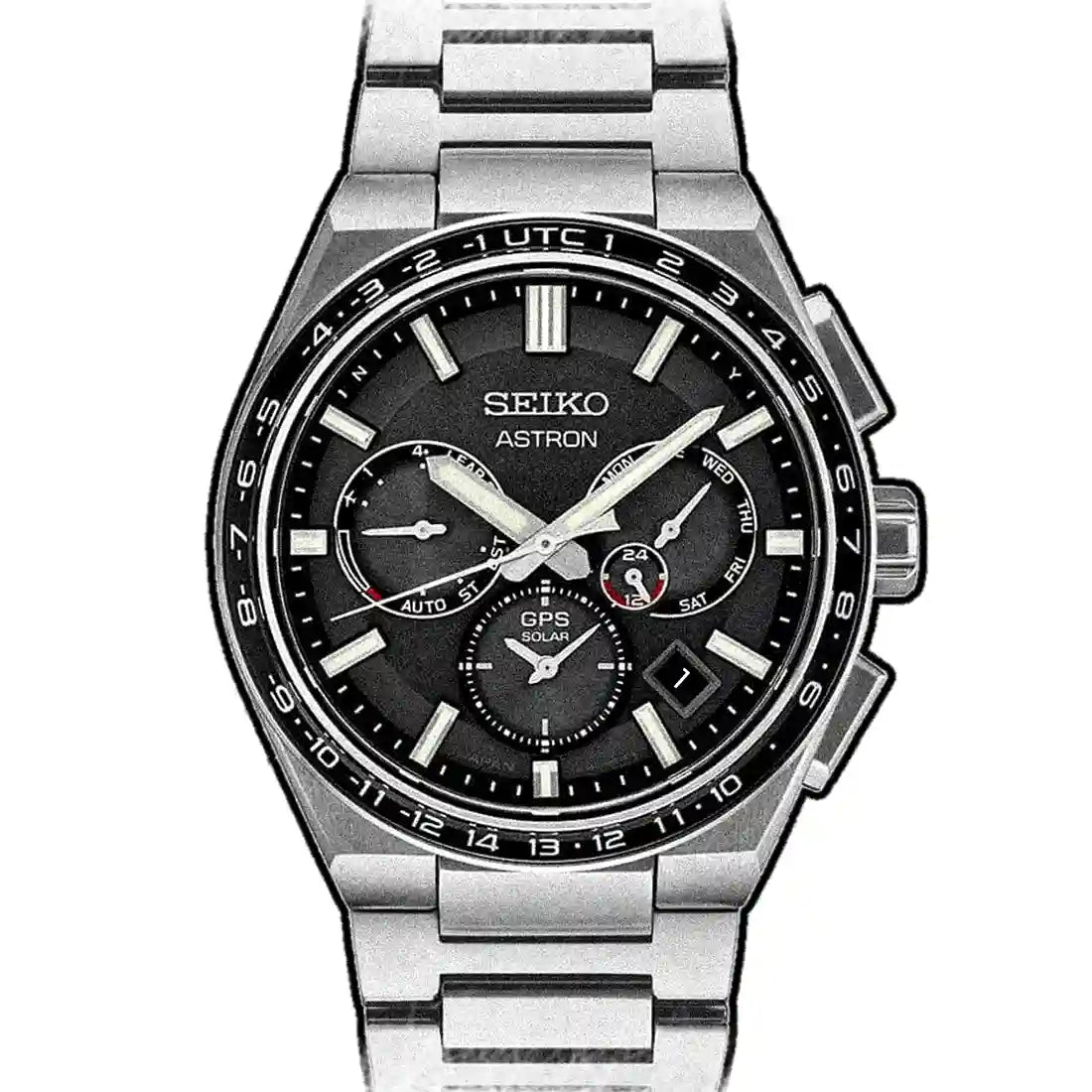 Seiko Astron GPS-Solar Grau
