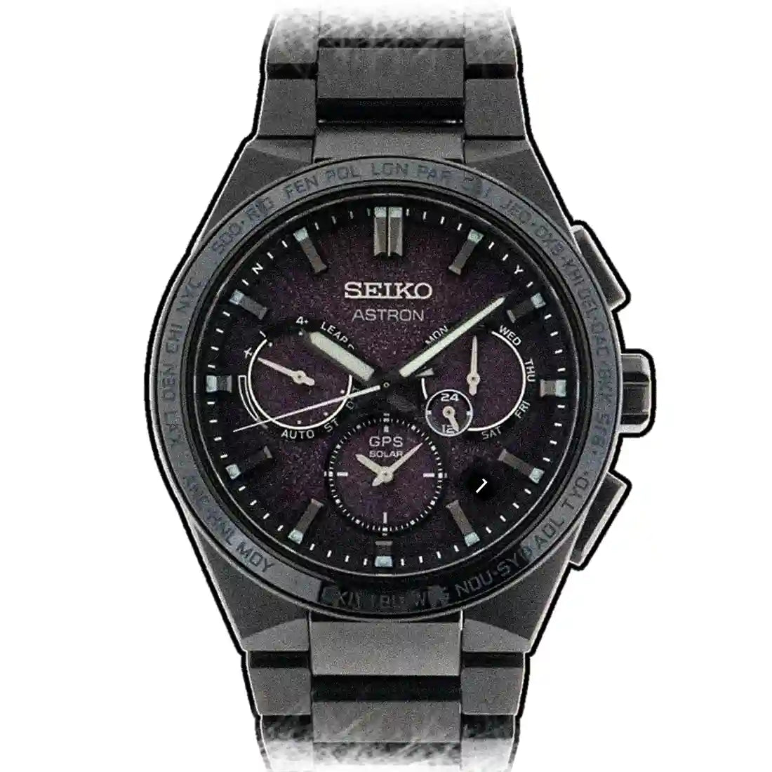 Seiko Astron GPS solaire Violet 43mm