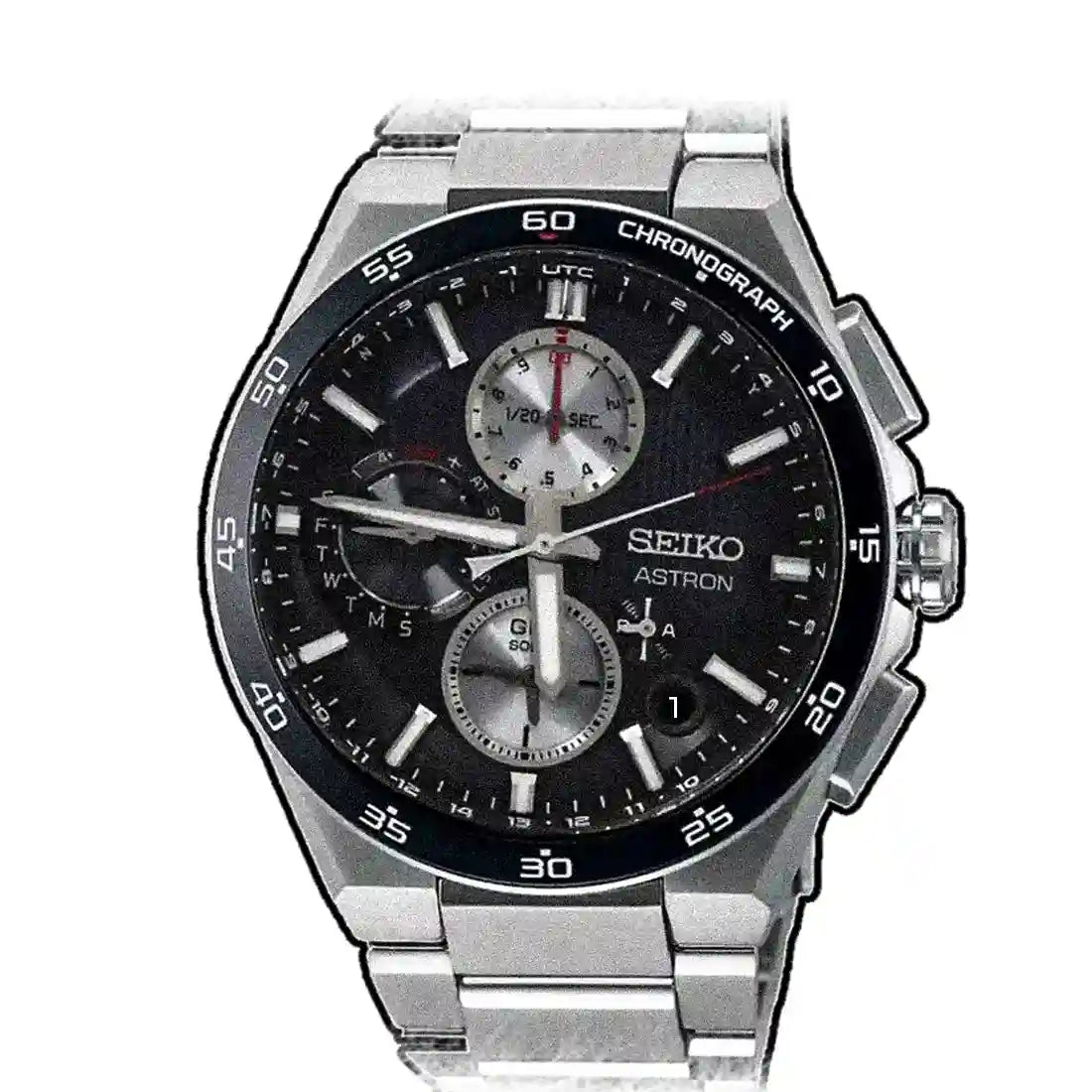 Seiko Astron GPS solar Black 44mm