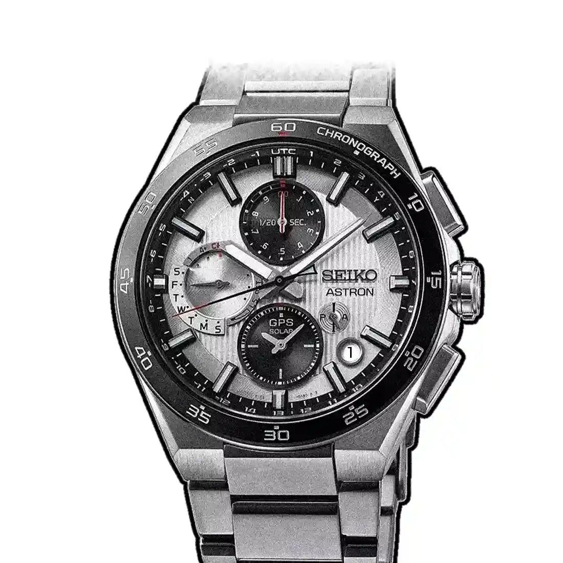 Seiko Astron GPS solar White 44mm