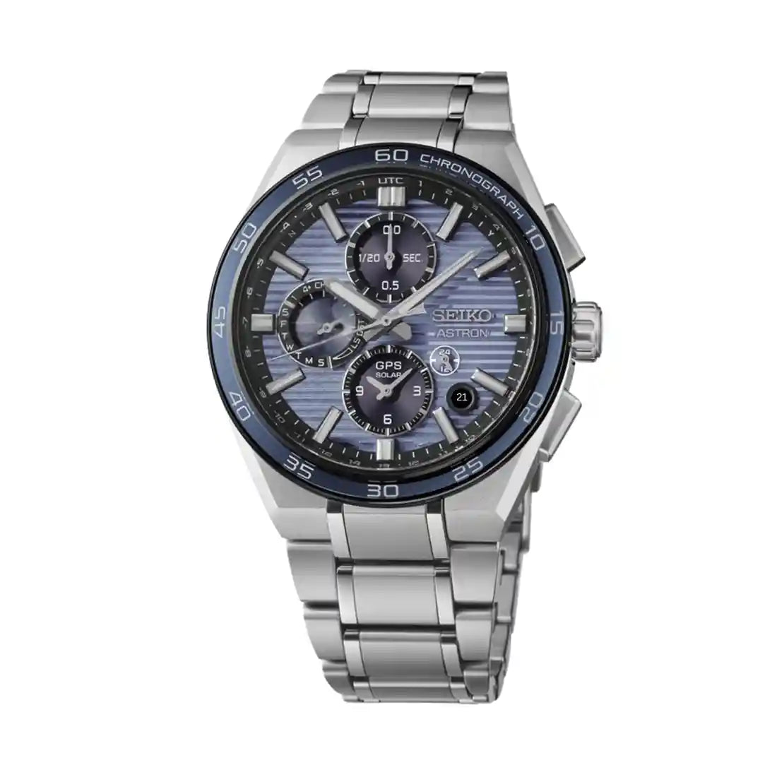 Seiko Astron Solar Silver 43mm
