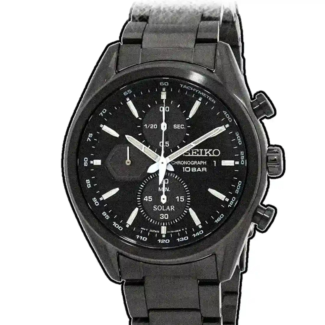 Seiko Conceptual Quartz Zwart 42 mm