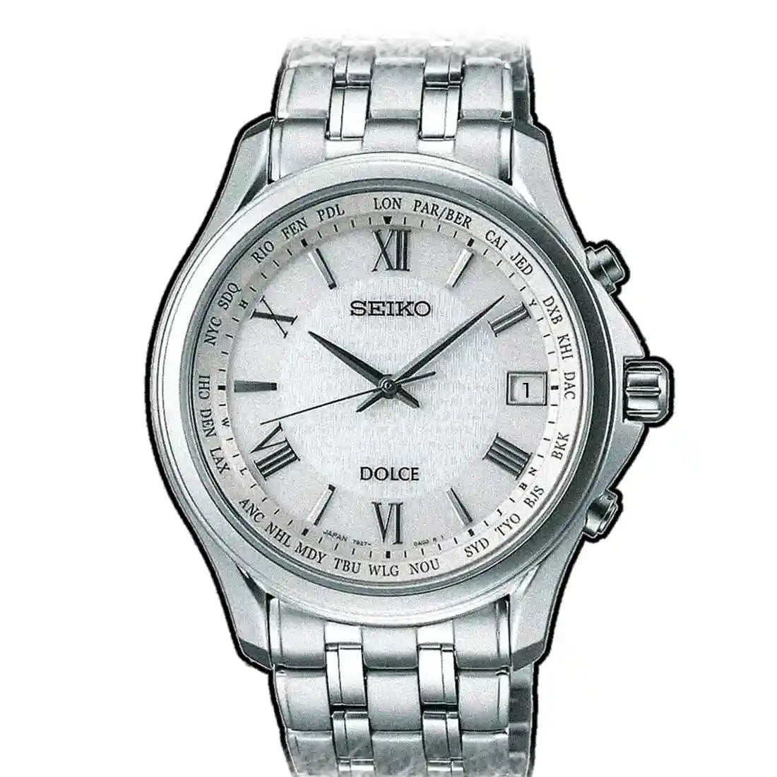 Seiko Dolce Quarz Weiß