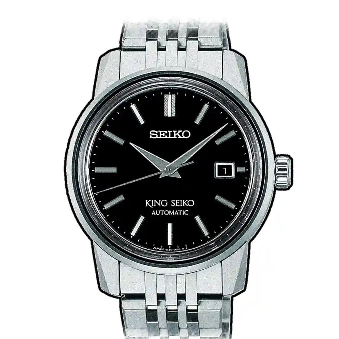 Seiko King Seiko Automatik Schwarz