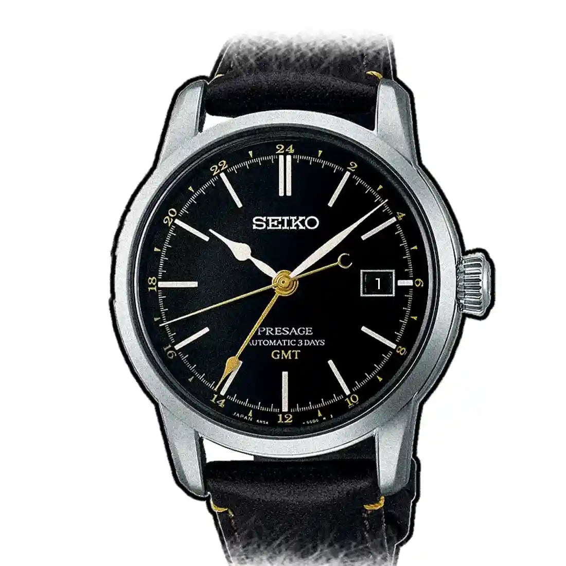 Seiko Presage Automatik Schwarz