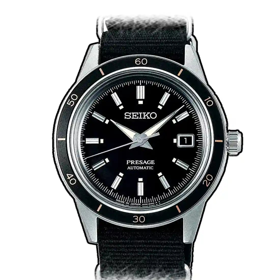 Seiko Presage Automatik Schwarz