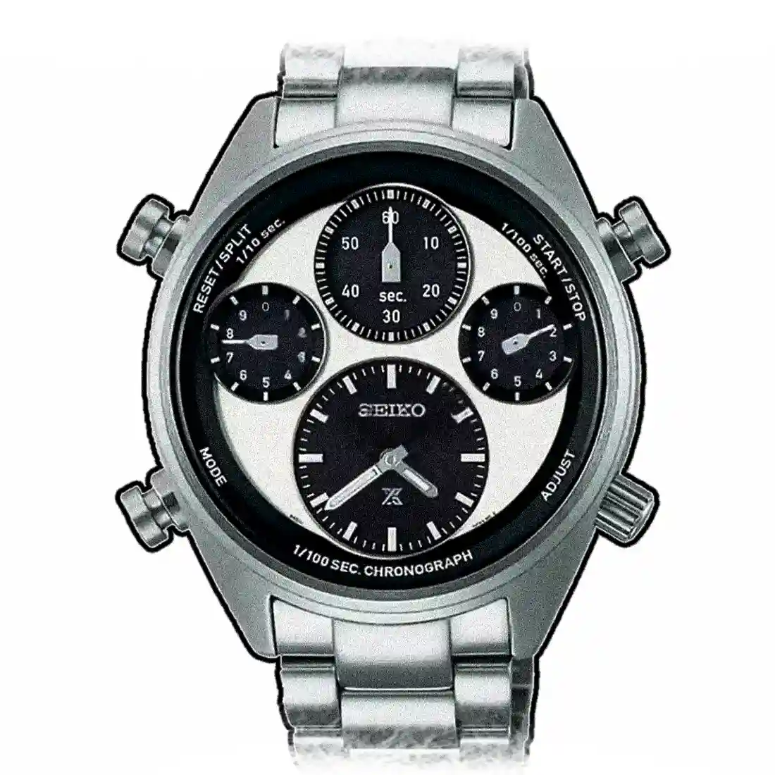 Seiko Prospex Quartz Black/Silver 42mm