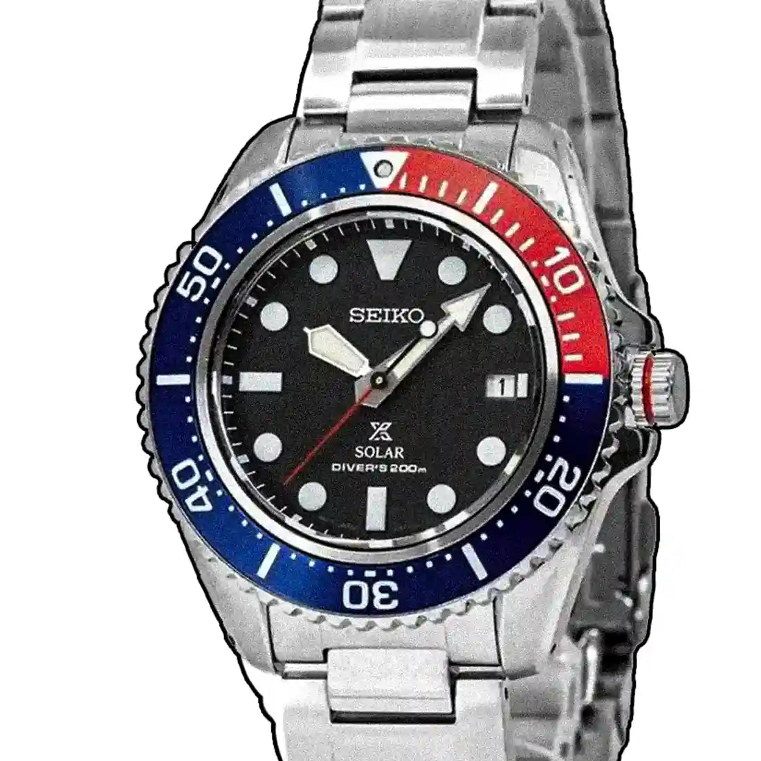 Seiko Prospex GPS Solar Zwart 43 mm