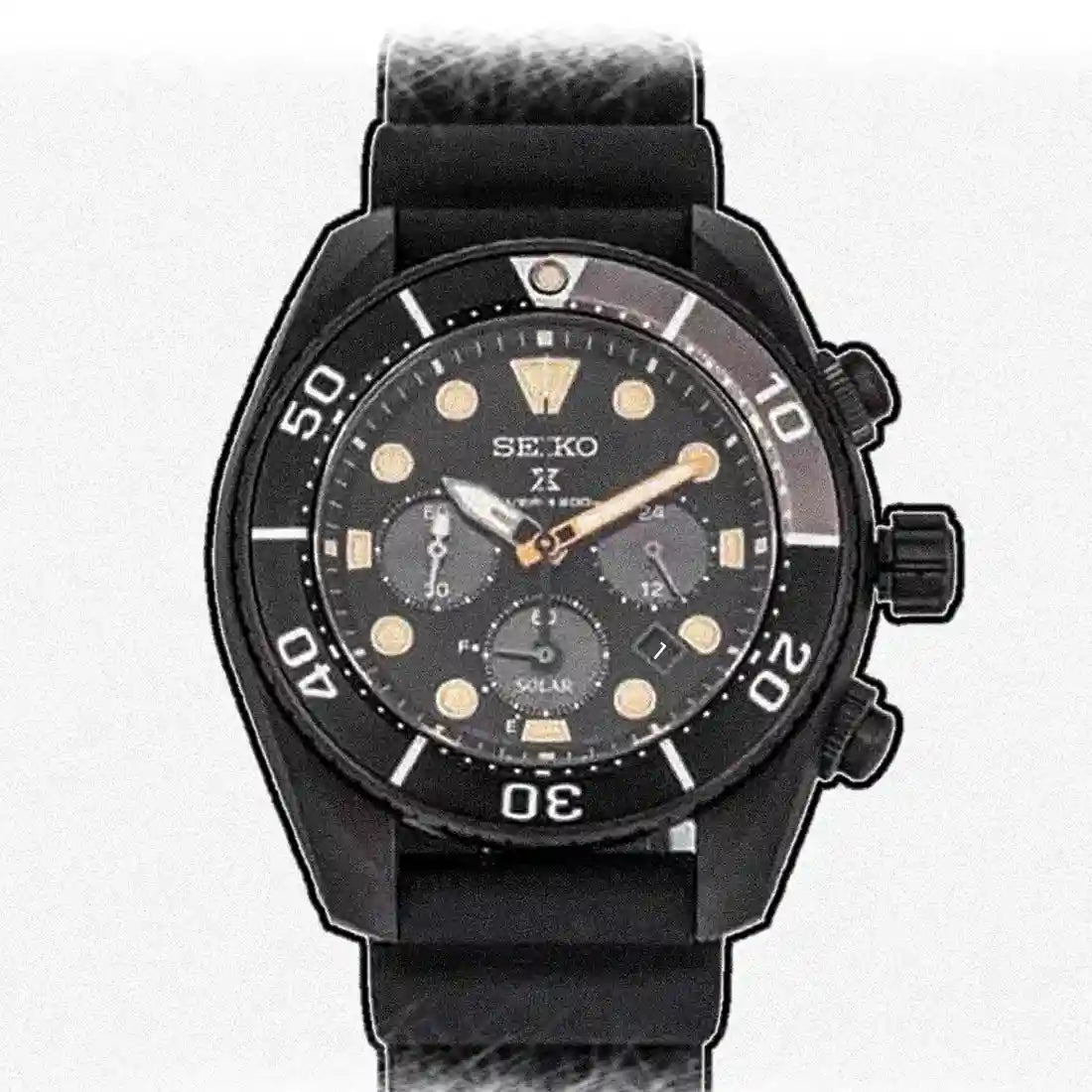 Seiko Prospex Solar Schwarz