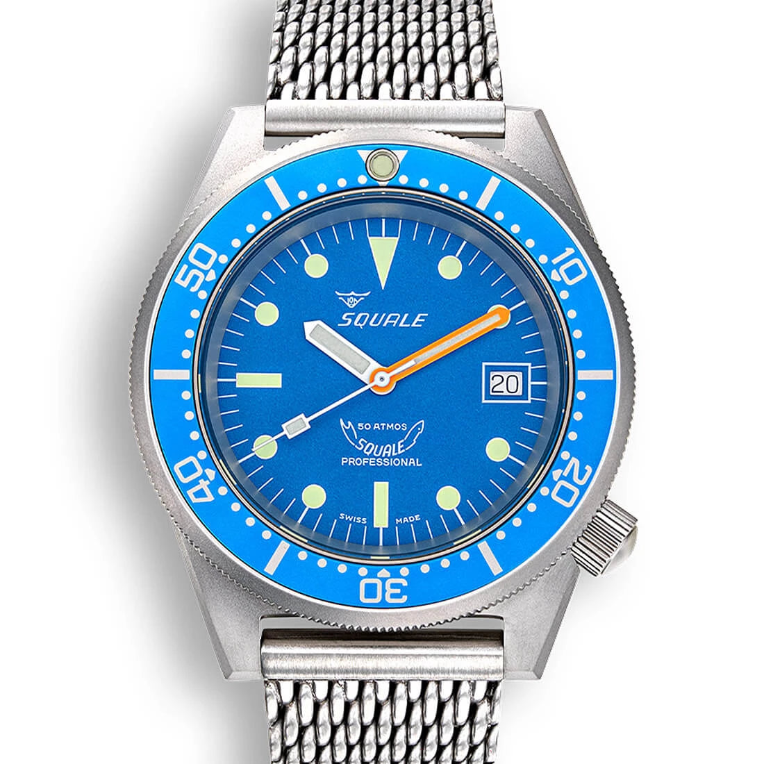 Squale 1521 Automatic Blauw 42 mm