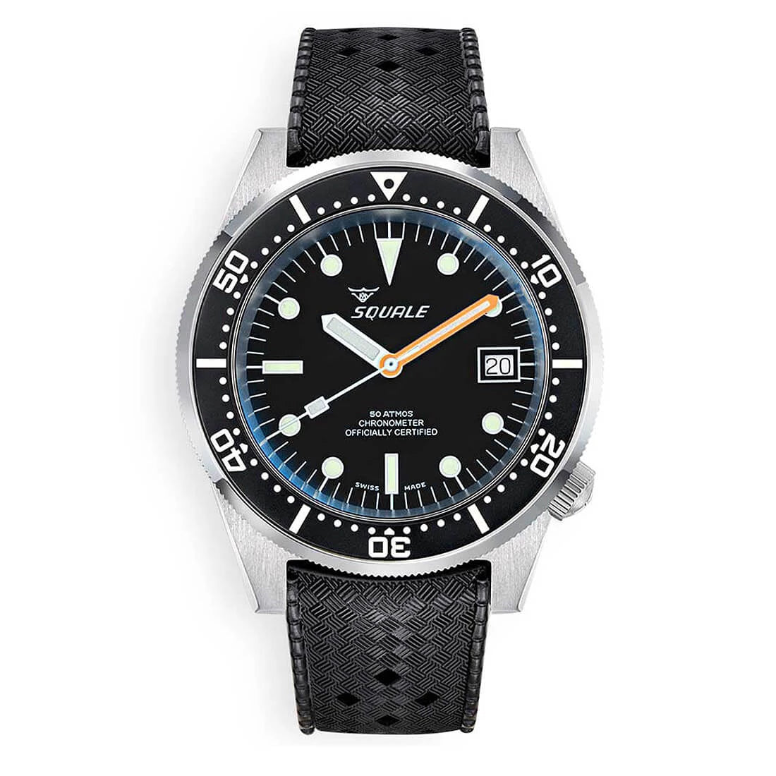 Squale 1521 Automatik Schwarz