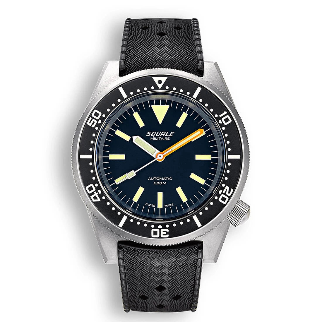 Squale 1521 Automatic Zwart 42 mm