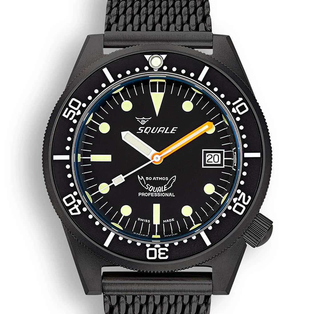 Squale 1521 Automatik Schwarz