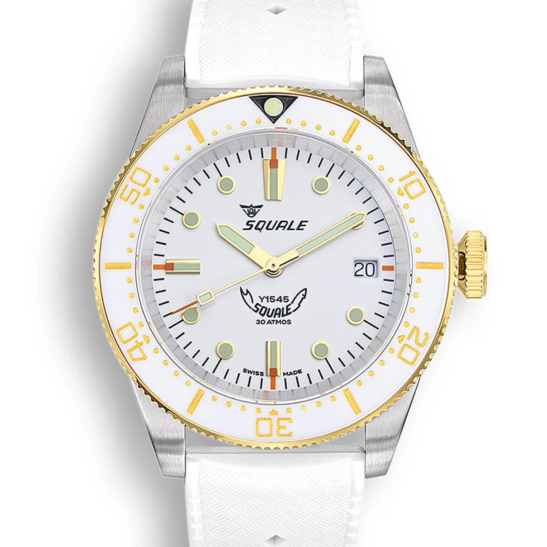 Squale 1545 Automatic Wit 40 mm
