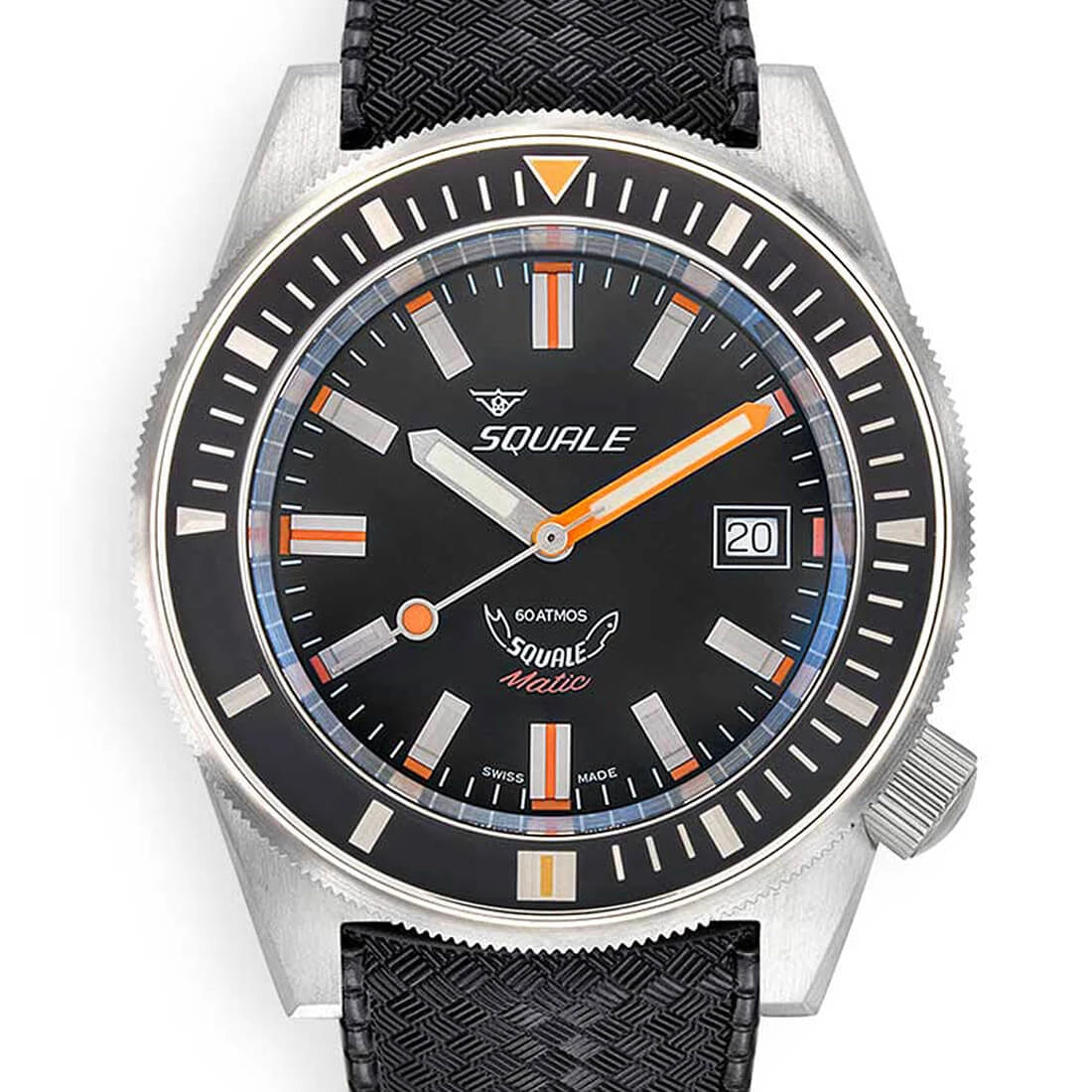 Squale Matic Automatik Schwarz