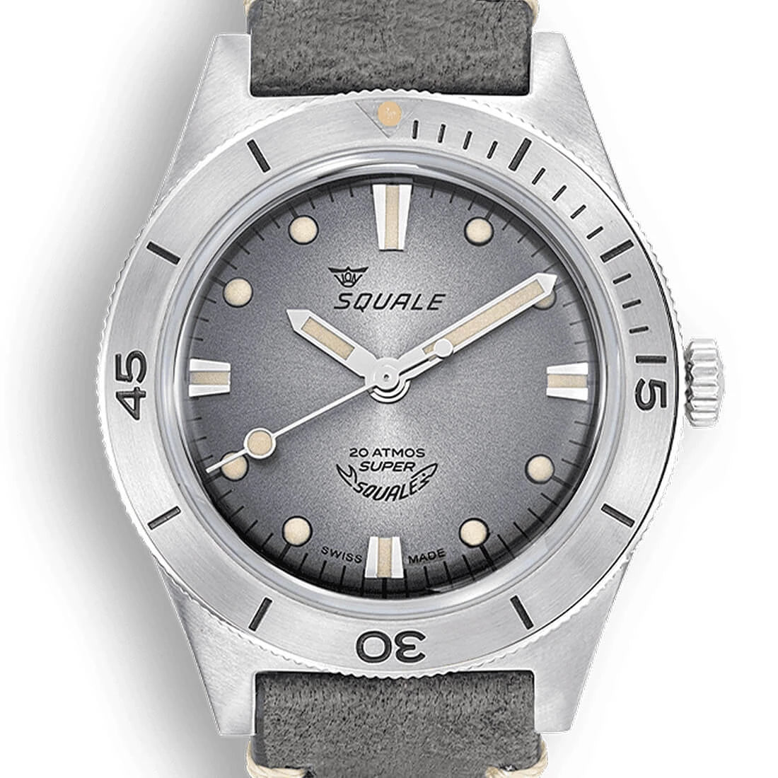 Squale Super Squale Automatique Gris 38mm