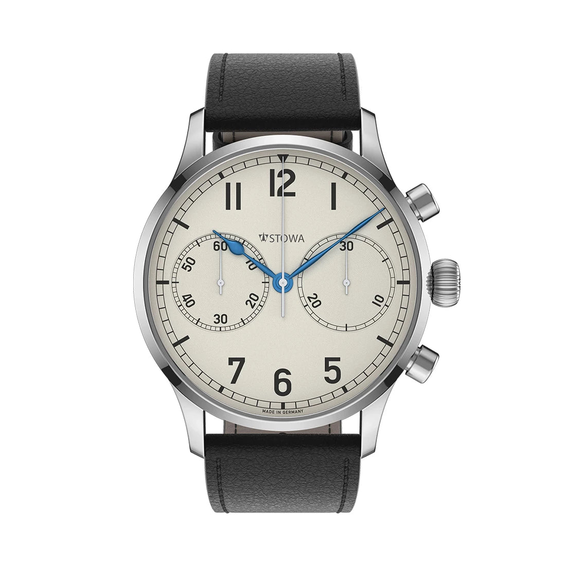 STOWA Chronographen Marine Classic Chrono Automatik Silber