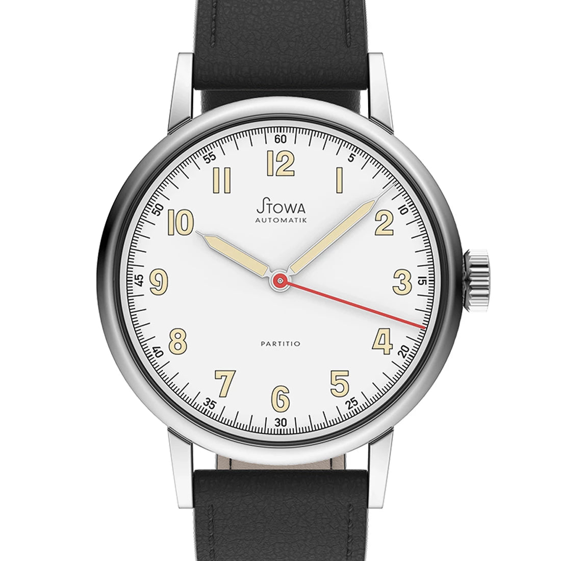STOWA Partitio Classic Weiß Rot , Automatik Weiß