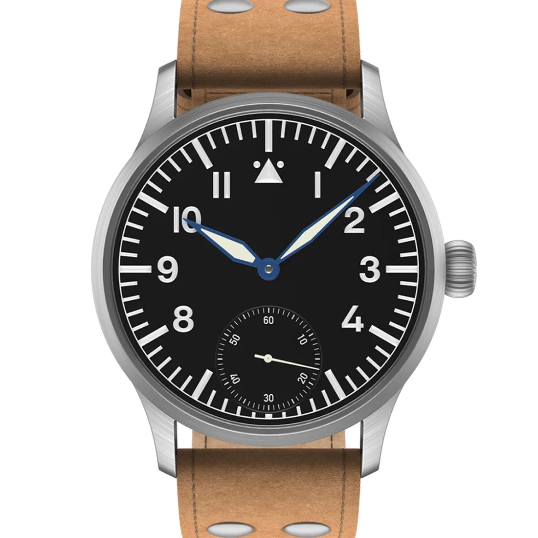 STOWA Flieger Classic 6498 Handopwinding Zwart 41 mm