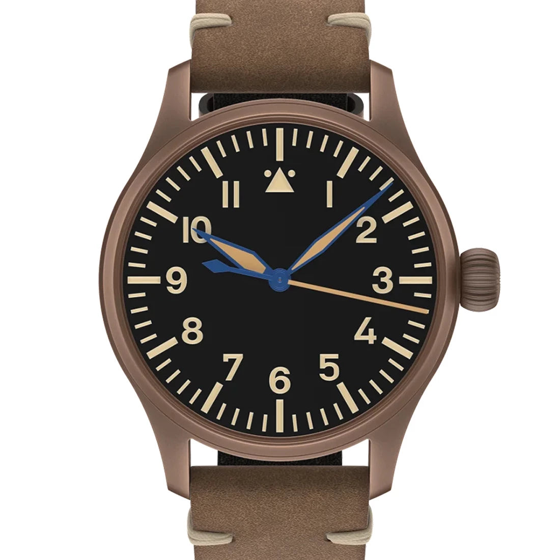STOWA Flieger Brons Vintage Automatisch Zwart 36 mm