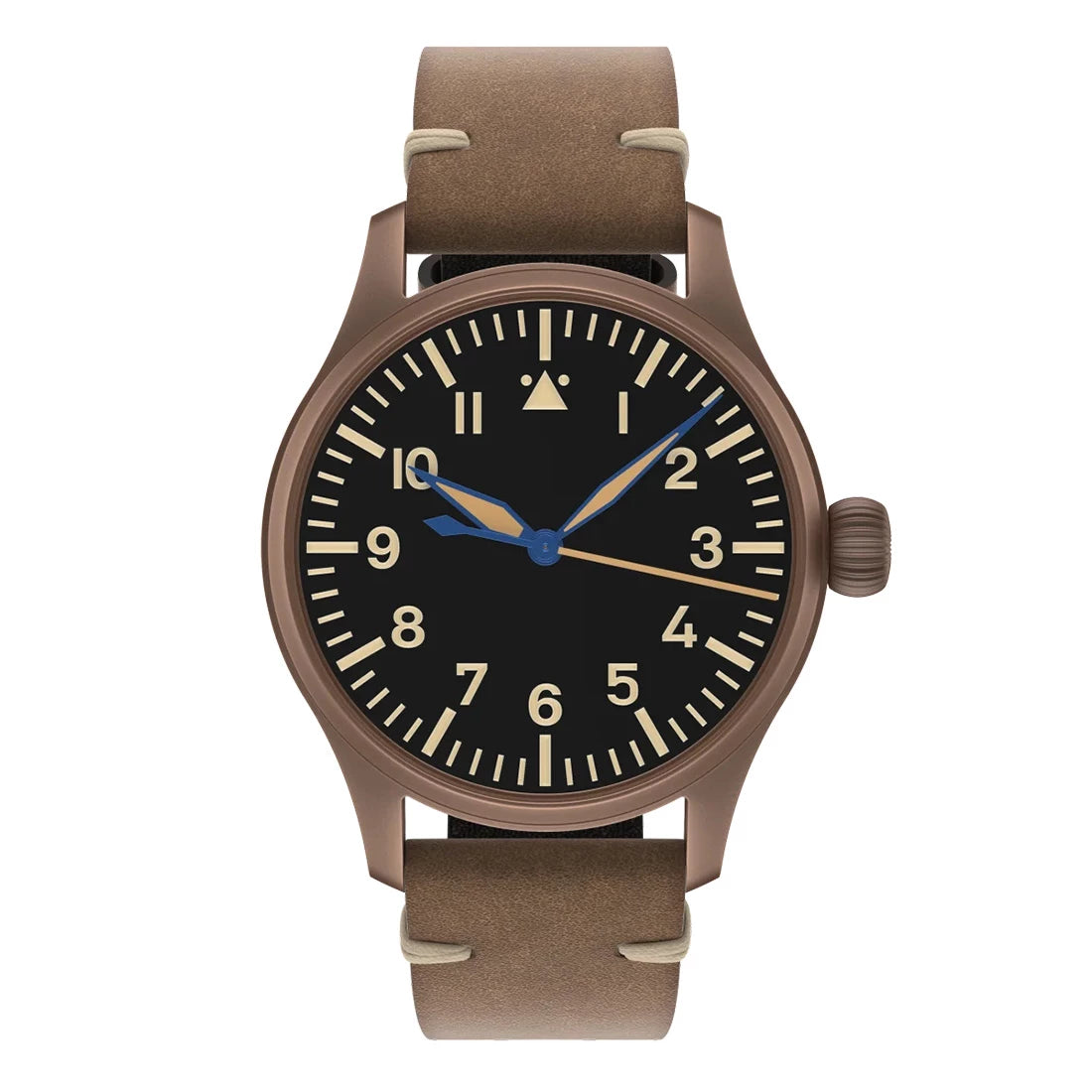 STOWA Flieger Brons Vintage Automatisch Zwart 36 mm