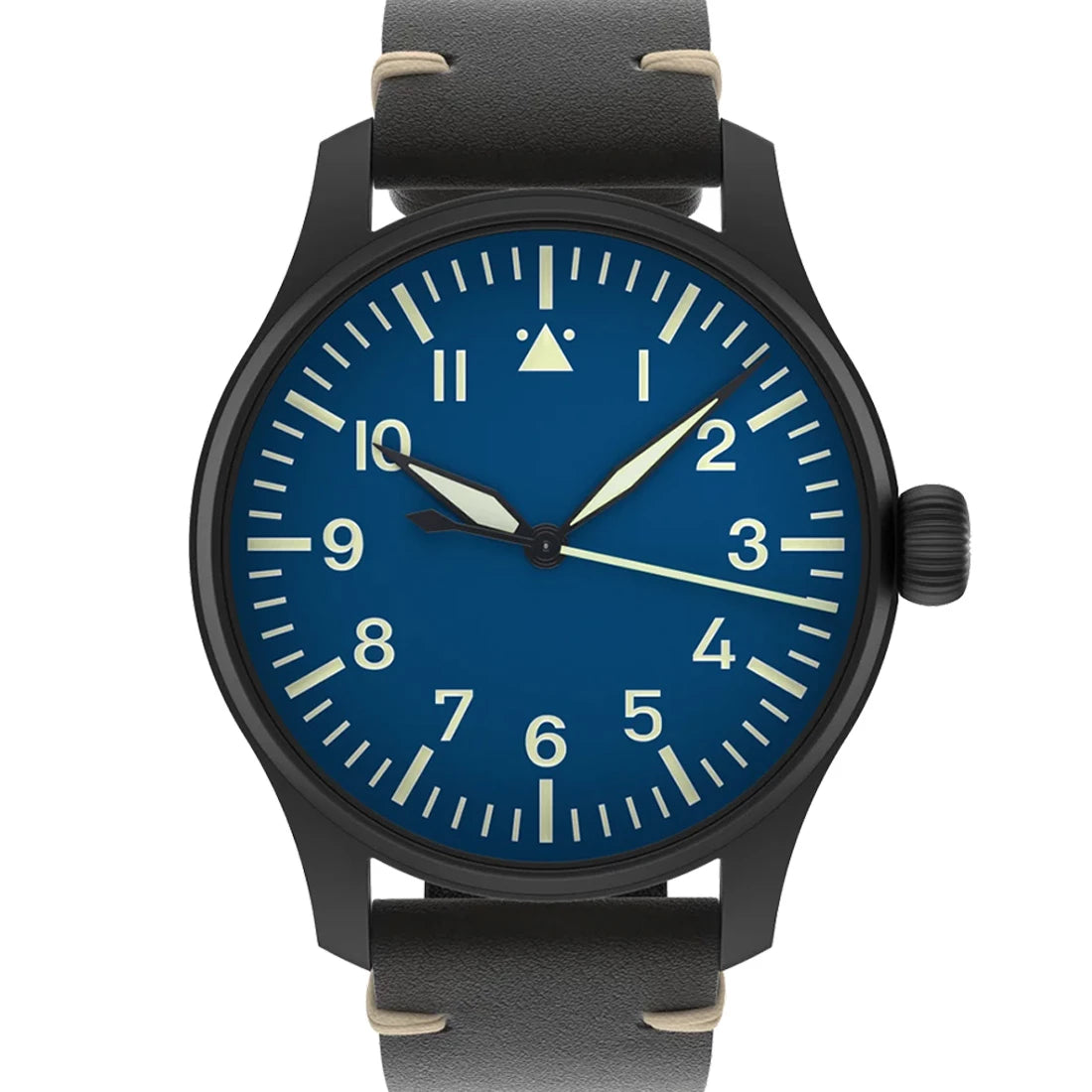 STOWA Flieger Schwarz Blue Limited Automatik 40 mm