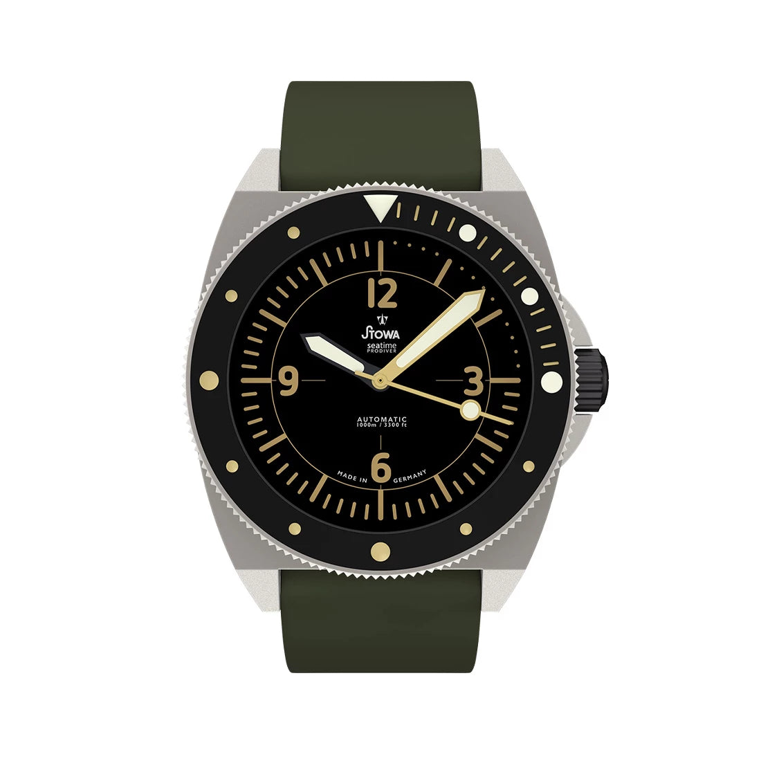 STOWA Sports Prodiver Vintage 95 Limited Automatik Schwarz