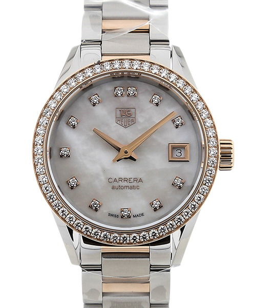 TAG Heuer Carrera Automatik Perlmutt