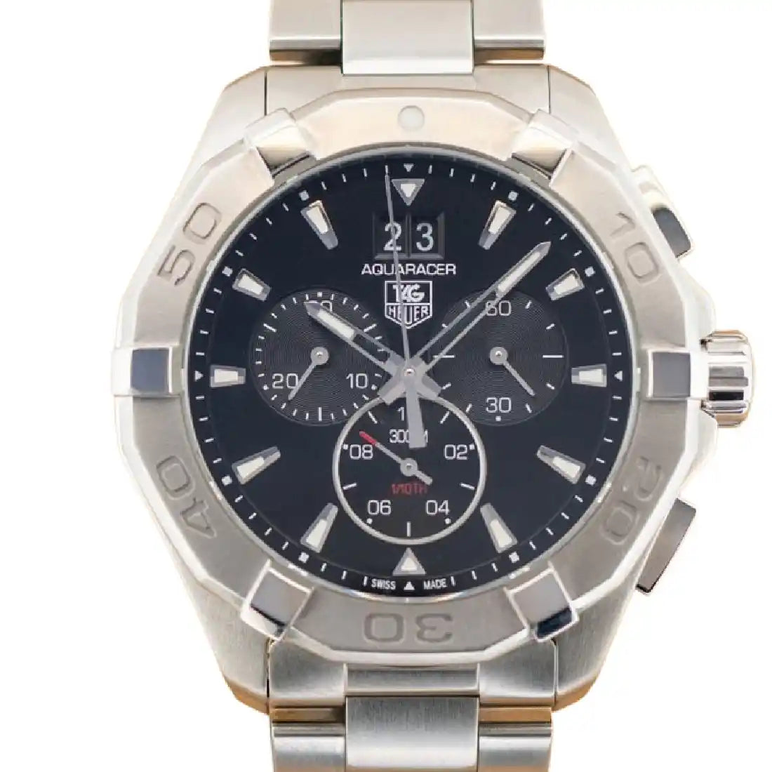 TAG Heuer Aquaracer Quartz Zwart 43 mm