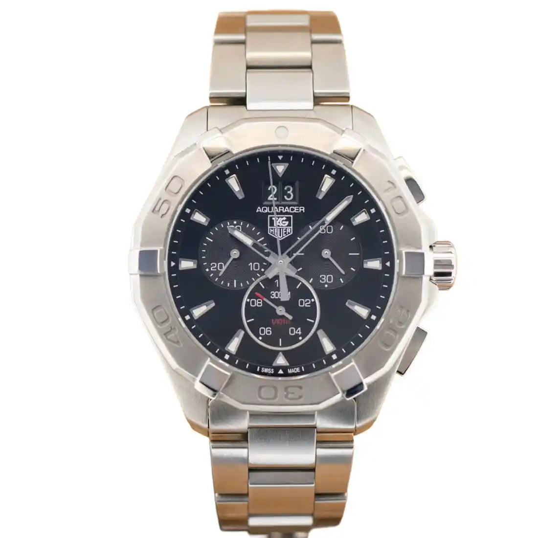 TAG Heuer Aquaracer Quartz Zwart 43 mm